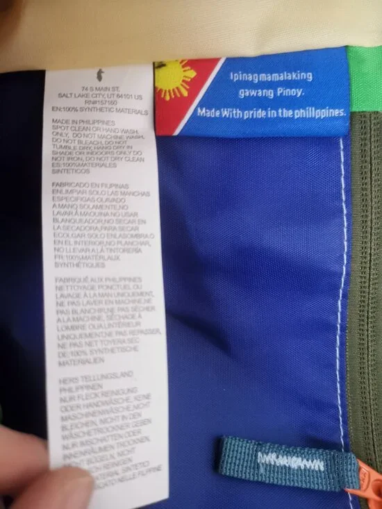 Cotopaxi Dopamine Large Capacity Tote Bag Travel Gym Shoulder Handbag - Picture 7 of 11